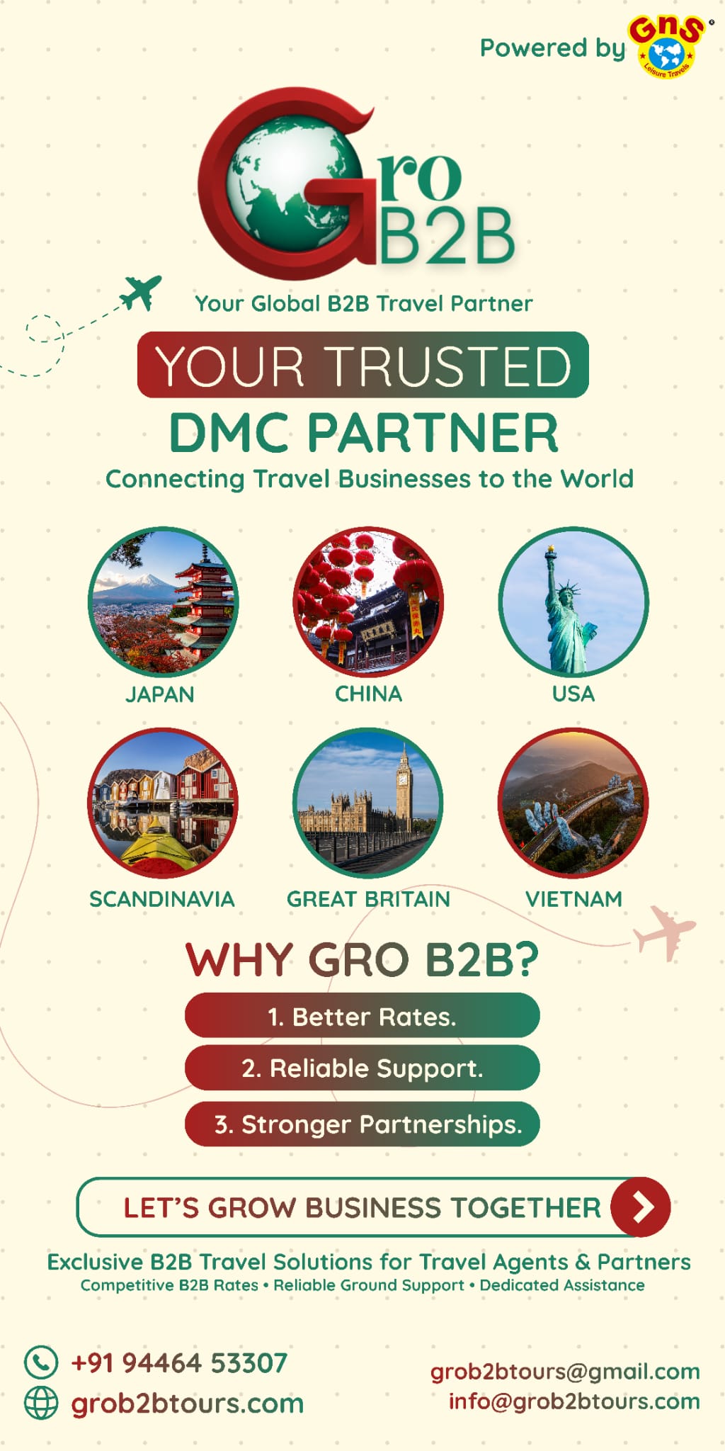 Featured destinations